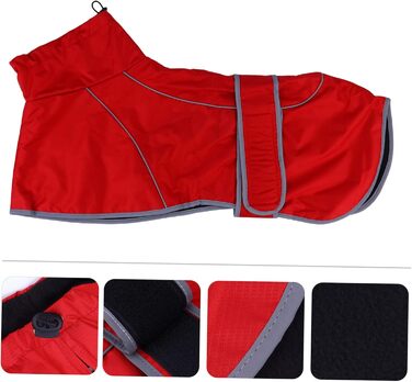 Водонепроникний дощовик для собак BESPORTBLE, XXL - надійний захист від дощу та осінньої негоди