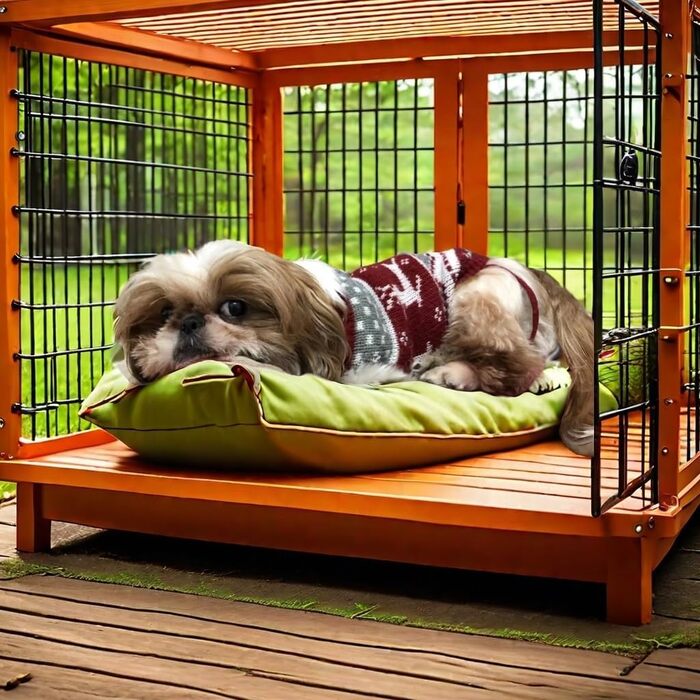 Теплий в'язаний пуловер для собак та котів, стильний каре, рожевий олень, XXL