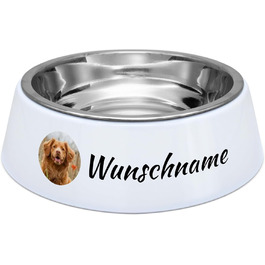 Миска для корму для собак PhotoFancy® з фотографією - персоналізована з власним зображенням, макет 2