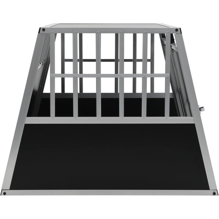 Транспортна переноска для собак Gecheer, розкладна переноска XXL для великих собак, алюміній та MDF, для безпечного транспортування в автомобілі (94 x 88 x 69 см)