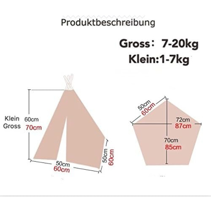Палатка-будка для собак Little Dove з матрацом, біла (L)