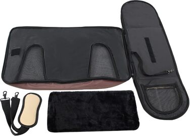 EliteField Deluxe Transportbox для тварин: м'яка переноска, гарантія 3 роки, сертифікована для авіаперевезень, різні розміри, 50.8 x 27.9 x 27.9 см, Колір: Коричневий+Бежевий