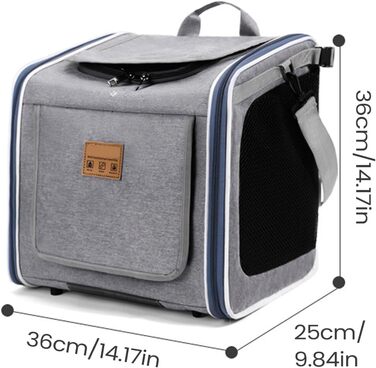 Фahrрадісний крісло для собак, портативне та складне, велосипедний кошик для тварин, для безпечних прогулянок, подорожей, щоденних поїздок, їзди на велосипеді з сім'єю та на відкритому повітрі для котів