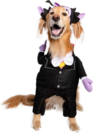 Костюм вампіра для собак Pet Krewe The Count | Сезам вулиця, костюми для собак та котів | S, M, L, XL