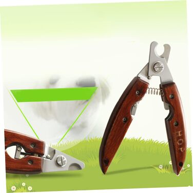 Ножиці для грумінгу тварин Minkissy з нержавіючої сталі для собак, котів та цуценят з захисним запобіжником. Підходить для грумінгу тварин, птахів та кроликів. Розмір - середній (див. зображення)