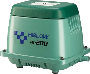 Компресор HiBlow HP-200, 230 л/хв, 1,3 м, вихід 18 мм, 210 Вт