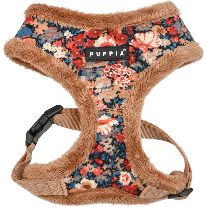 Шлея Puppia Gianni Harness A для малих і середніх собак, регульована, комфортна