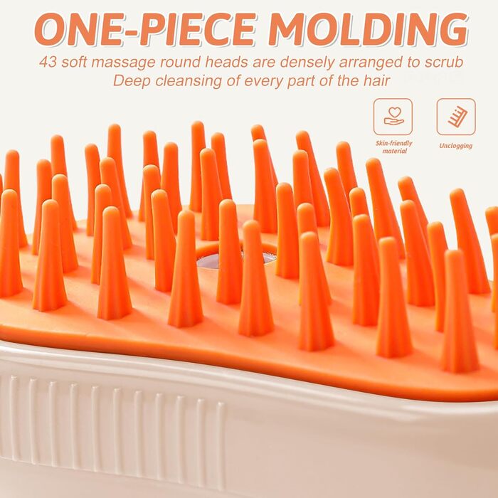 Щітка для котів і собак з водою, для короткої та довгої шерсті. Щітка для грумінгу, масажу та видалення шерсті (біла)