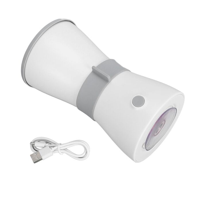 Автоматичний мийка лап для собак, електрична, з м'якими щетинками, 360° обертання, білий колір