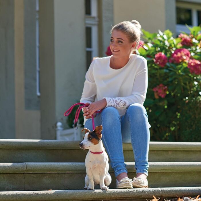 HUNTER Dressurhalsung FREESTYLE, чорний, міцний ошейник для тренувань та повсякденного використання, розмір L