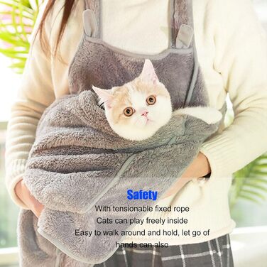 Трансформер для тварин: переноска-сліп для собак та котів, м'яка, дихаюча, портативна