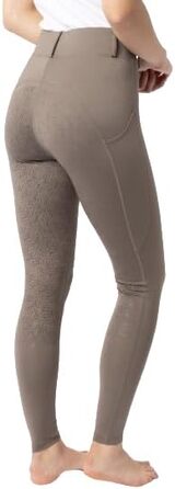 Легінси для верхової їзди HORZE Damen DEA, з повним сидінням та кишенею для телефону (32, Morel Brown)