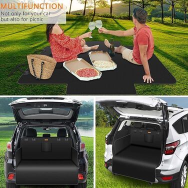 Захист для багажника автомобіля для Mercedes Benz GLC SUV X254 X253 (GLC 53, 43/GLC 200, 220, 260, 300, 400) 2015-2025. Водонепроникний килимок для багажника з захистом краю, легко миється, стійкий до подряпин.