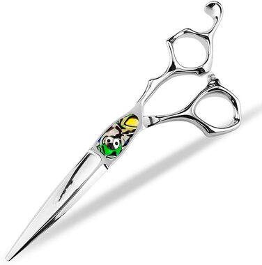 Набір ножиць для грумінгу собак 6 дюймів: прямі та розріджуючі ножиці для професійного догляду за шерстю.
