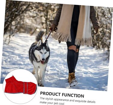 Водонепроникний дощовик для собак BESPORTBLE - надійний захист від дощу та вітру. Регульований дощовик для собак, підходить для прогулянок восени та в дощову погоду.