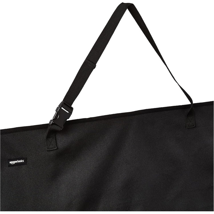 Чохол на сидіння автомобіля для собак Amazon Basics, 119 x 142 см, чорний