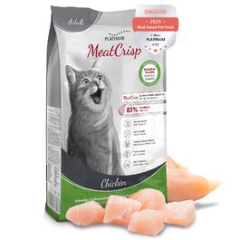 Сухий корм для дорослих котів PLATINUM MeatCrisp з куркою, беззерновий, 1.5 кг