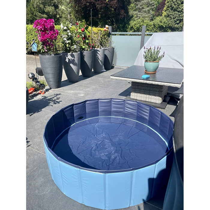 Великий посилений садовий басейн для собак XXL — Меганабір