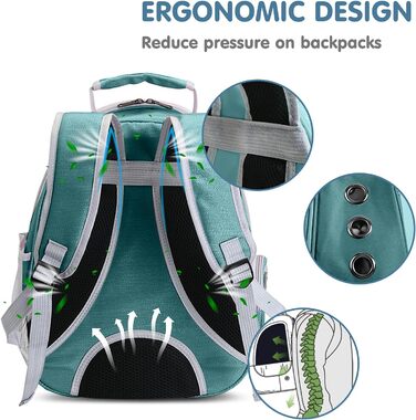 Рюкзак для котів та маленьких собак PETCUTE, дихаючий, знімний килимок, до 6 кг, з прозорим вікном, для подорожей (темно-зелений)