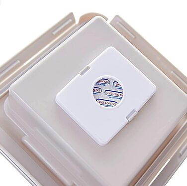 Контейнер для корму для тварин, контейнер для корму для собак зі шкребком, стекуваний, 10 кг, контейнер з кришкою, сірий, розмір L (Рожевий-Великий)