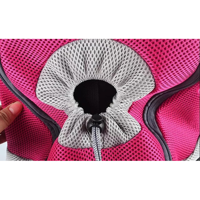 Складаний рюкзак для собак, котів, для подорожей, переноска для маленьких тварин (S, чорний)