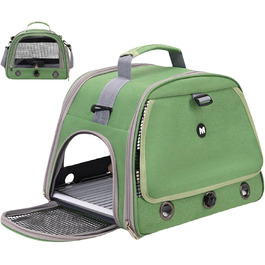 Транспортна сумка для папуг, переноска для птахів, переноска для маленьких тварин, папуги (зелений)