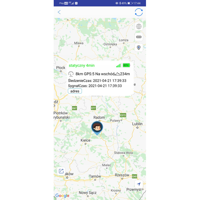 GPS-локатор для собак та котів, нашийник із SIM-картою