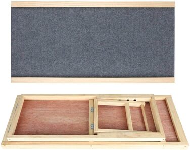 Рампа для собак DayPlus – пандус для авто, ліжка, дивану. З антиковзким покриттям, для великих собак до 150 кг, дерев'яна, складана (70x35cm)