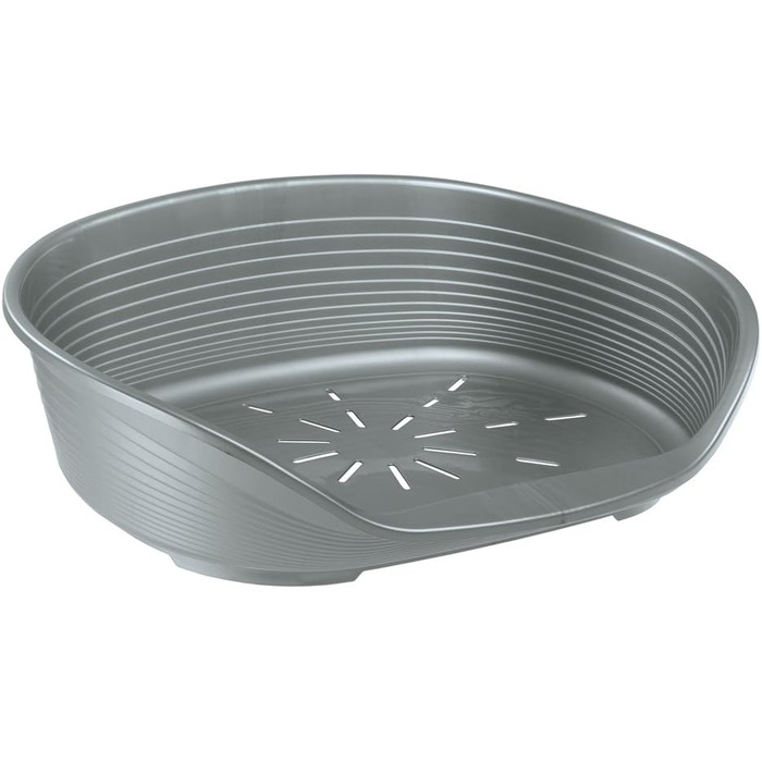 Лежанка для собак та котів Ferplast Siesta Deluxe 4, рожева, 61.5 x 45 x 21.5 см