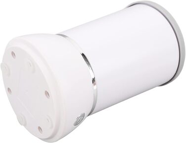 Автоматичний мийник лап для собак Asixxsix, портативний, акумуляторний, з м'якою силіконовою щіткою, для дому та подорожей, білий