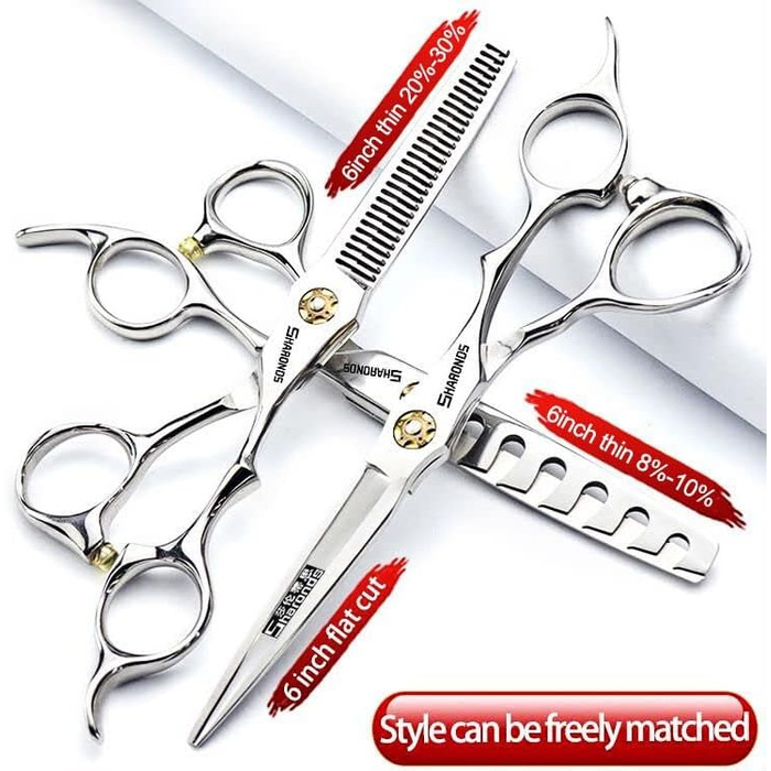 Професійна ножиця для грумінгу собак та котів Fellschere - 6/6.5/7.5 дюймів, нержавіюча сталь (2шт/3шт)