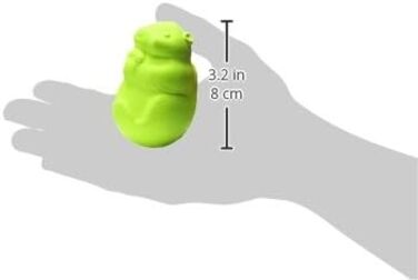 Іграшка для собак Jolly Pets Critter Squirrel, зелена, S, 8 см