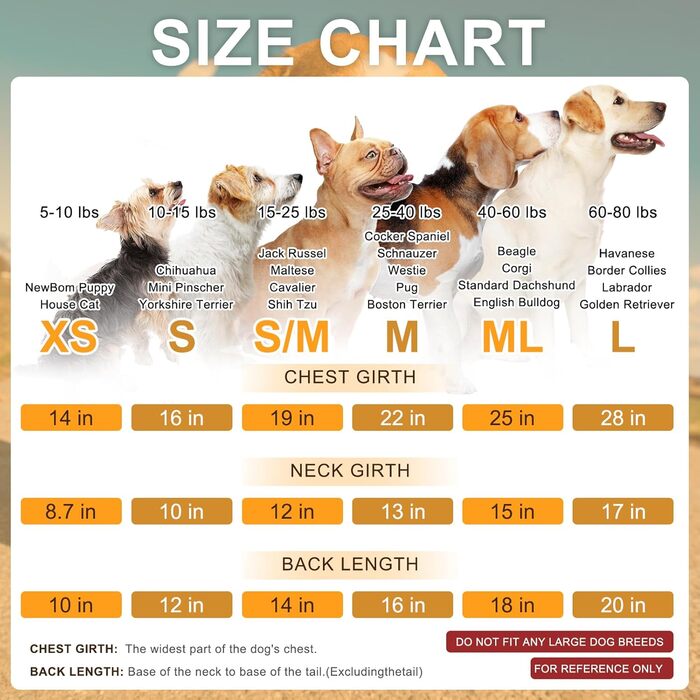 Світшот для собак з флісу BEAUTYZOO з капюшоном, кишенею та отвором для повідка, еластичний, для маленьких, середніх та великих собак, одяг для осені, зими, холодних днів, теплі дизайнерські куртки для собак, M/L (довжина спини: 46 см, обхват грудей: 64 с