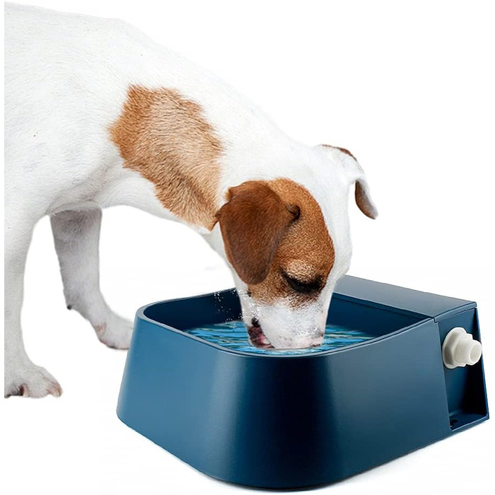 Автоматична годівниця для води для собак та котів з поплавком. Миска для води для тварин, підходить для собак, котів, кроликів, курей.