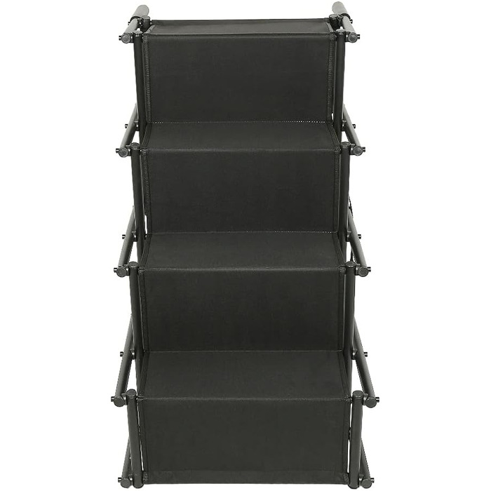 Рампа для собак - пандус для собак у машину - складаний, чорний (139x45x76 см)