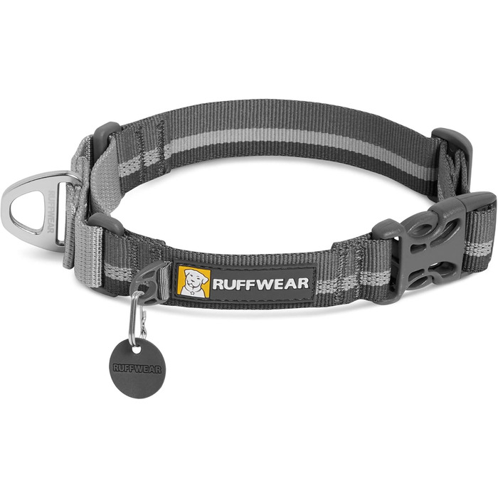 Нашийник для собак RUFFWEAR Web Reaction, гранітно-сірий, 43-51 см