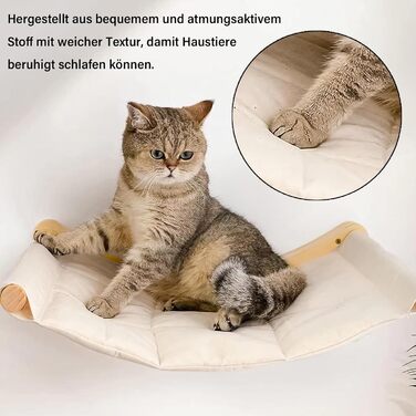 Кішка Wandregale (стійка) Katze Wandhängematte (гамак) Katze Wandbett (ліжко) Katze Wandmöbel (меблі) для котів - для лазіння та відпочинку