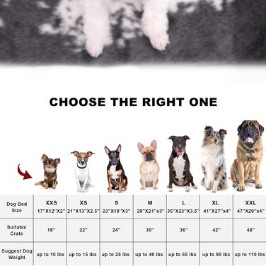 Водонепроникне собаче ліжко Bedfolks знімним, пральним чохлом, м'яким штучним хутром для великих собак, зручне ліжко-будка, 88,9 x 58,4 см, темно-сірий колір (Medium, чорна та біла шкіра)