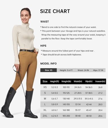 Спортивні штани для верхової їзди WILLIT Daen Reithose з флісовою підкладкою, повний силіконовий захват, кишені, петлі для ременя (M, Кофе)