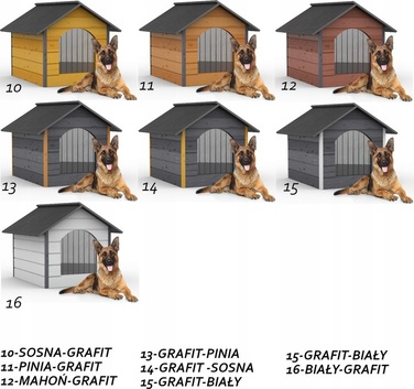 Буда для собак TajgaWood, дерево, зовнішні розміри: 109 x 79 x 69 см