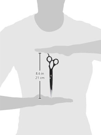 Ножиці для витончення шерсті Andis 6.5' для собак та котів, професійні, правша (80645)