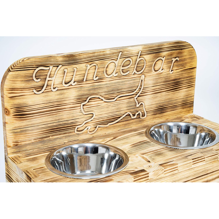 Станція годування для собак з двома мисками по 700 мл | Для маленьких та середніх собак