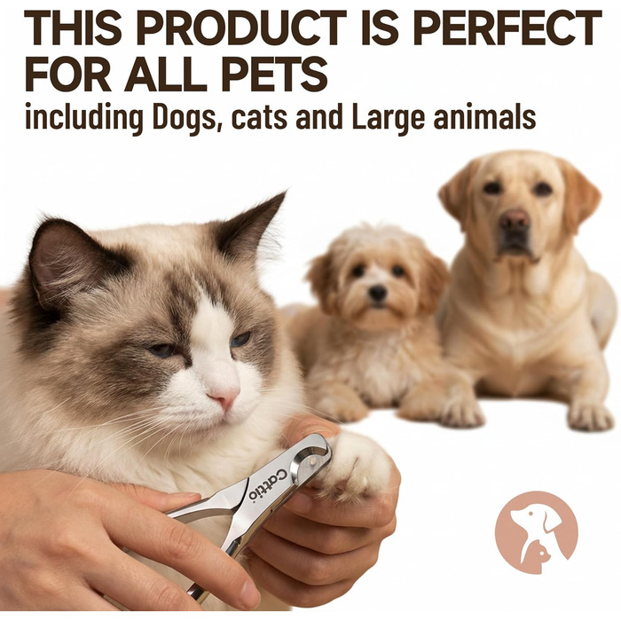 Набір для догляду за кігтями собак (Нагрівач для кігтів, блискучий)