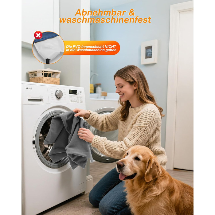 Кішечковий матрац з підігрівом для котів та собак, 6 температурних режимів, таймер 24 год, LED дисплей, безпечний, бічний кабель, 60x90 см, сірий