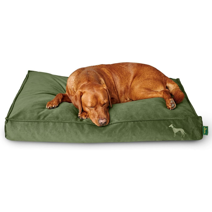 Ортопедична подушка для собак HUNTER Merida, колір оливковий, розмір XL