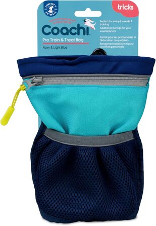 Сумка для дресирування собак Coachi Pro Train & Treat, Marineblau & Hellblau