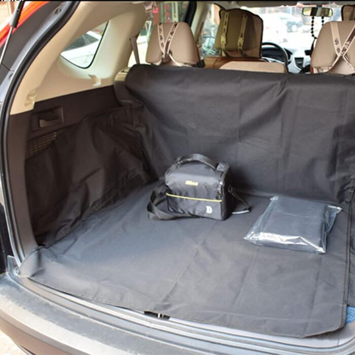 Захист для багажника авто: килимок для собак з боковим захистом, універсальний, вологостійкий, міцний