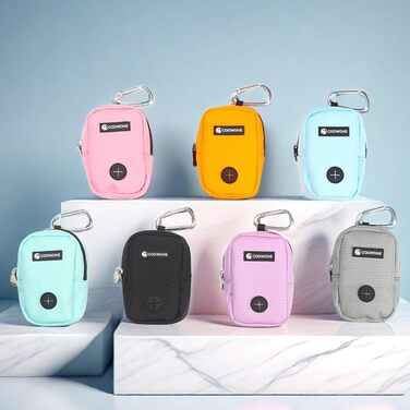 Сумка для ласощів та пакетиків для вигулу собак COOWONE, рожева (фіолетова)