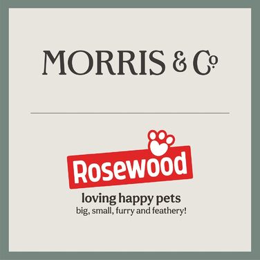 Диван для домашніх тварин Rosewood x Morris & Co., темно-синій, Erdbeerdieb, розмір M