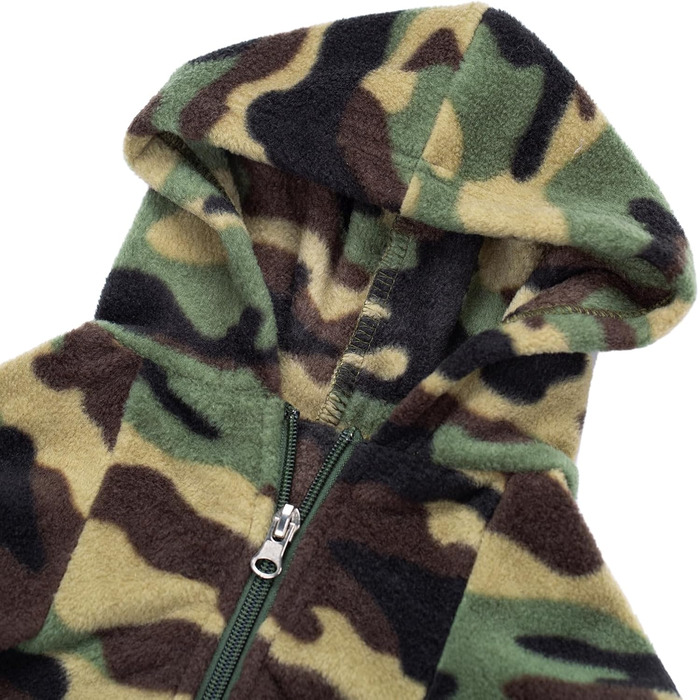 Худі для собак Французького бульдога з кишенями. Теплий пуловер з флісу для маленьких собак, чихуахуа, котів. Камуфляж, XS